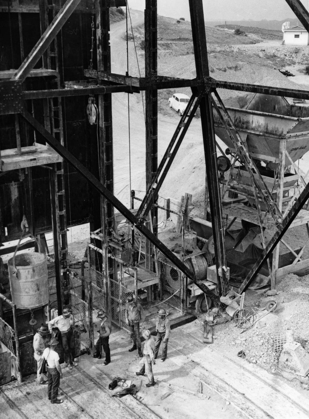 San Manuel copper mine, refinery, smelter